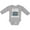 AC-Heather Grey, variant on Mechanic Dad Funny Auto Boys or Girls Long Sleeve Baby Bodysuit