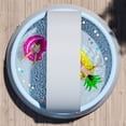 thumbnail image 5 of Oversized Inflatable Swimming Pool with Canopy, 141''x 29'' Inflatable Family Pool for Kids & Adults, Kid Pool with Sun Shade, Blow Up Pool for Backyard, Garden, Age 3+, Aqua Grey, 5 of 7