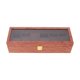 thumbnail image 5 of Caja de almacenamiento para relojes, organizador de exhibición de relojes de lujo con 6 ranuras para almacenamiento de joyas, 5 of 5