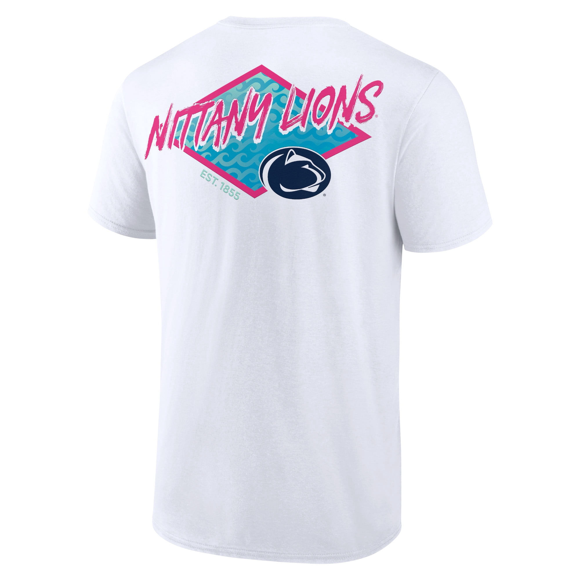 Men's White Penn State Nittany Lions Surf Break T-Shirt