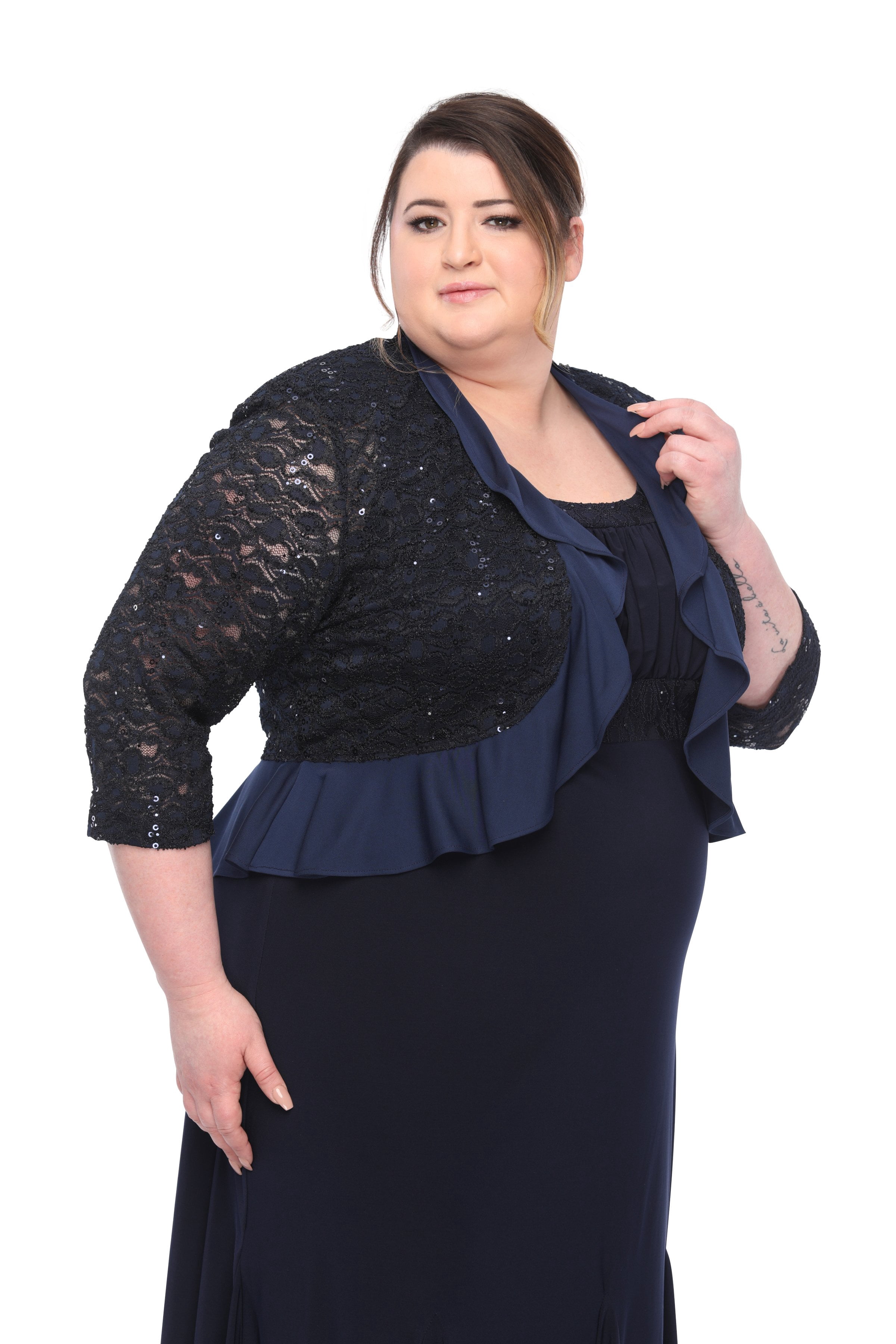 SleekTrends Womens Plus size Sequin 