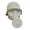White, variant on Beer Bottle Cap Gas Mask Shaped Reusable Plastic Bottle Stopper and Caps Decorative Beer Sealer Preserver Accessory for Outdoor Gift for Beer Lovers,Black