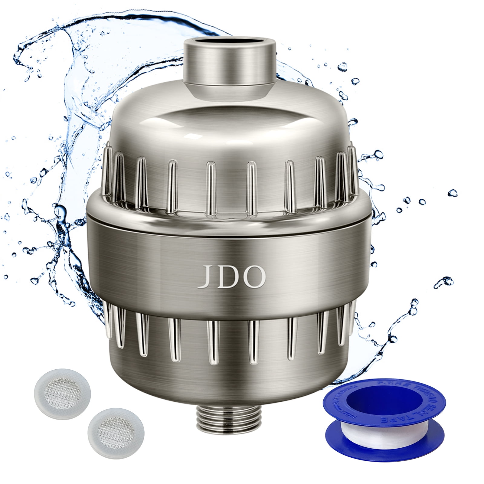 JDO 18 Stages Shower Filter for Hard Water, Shower Head Water Softener