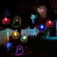 thumbnail image 4 of Luces Led De Calabaza De Halloween, Cadena De Luces De Murciélago Fantasma Para Decoración De Jardín De Fiesta De Carnaval sonducket HA042474-04, 4 of 6
