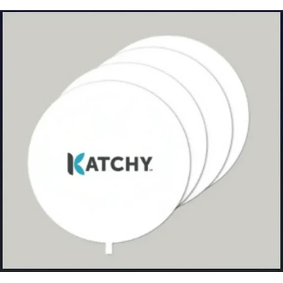 Katchy Outdoor   Glueboard Refill (4 Pack) - Glue Board Refills for Mosquito, Gnat, Moth, Fruit Flies - Non-Zapper Traps for Buzz-Free Home