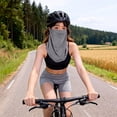 thumbnail image 5 of MEICHEN Womens Sun Protector Neck Gaiter Summer Fashion Breathable Face Mask Silk Face Cover Scarf for Cycling Hiking Fishing, 5 of 7