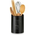 thumbnail image 1 of 2025 Latest Model Pot Ustensiles Cuisine Porte Couvert: Noir Egouttoir Couvert, 1 of 5