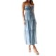 thumbnail image 3 of Lucakuins, vestido largo informal de verano para mujer, vestido sin mangas con lazo de Color sólido y espalda descubierta, vestido de fiesta a la moda con tirantes Lucakuins moda, 3 of 8