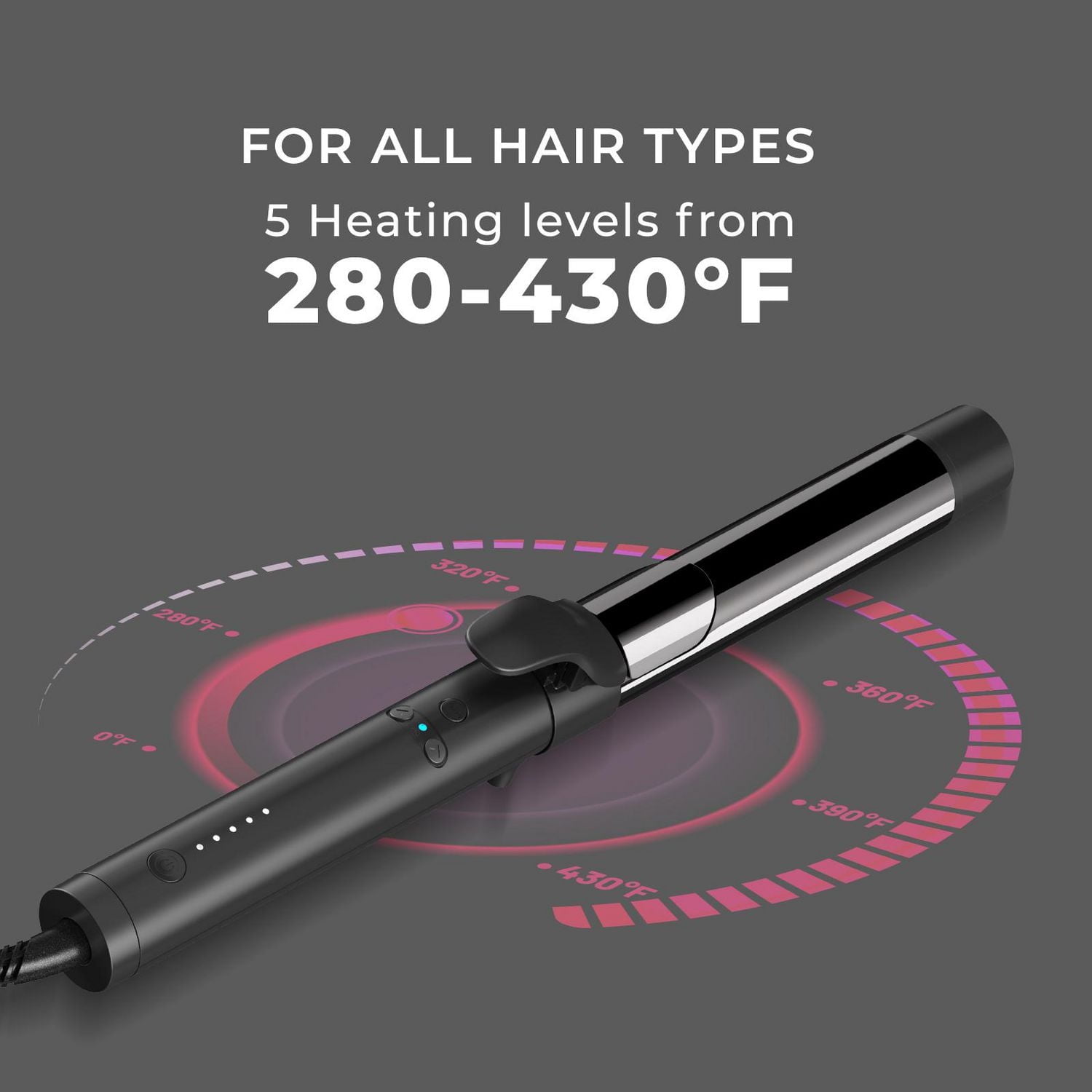 TYMO Rota<br>Ionic Rotaing Curling Iron