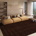 thumbnail image 5 of SAFAVIEH California Plush Solid Shag Area Rug, Brown, 8' x 10' - Large - Modern Design, Brown, Non-Shedding & Easy Cleaning, Ultra Plush Thick Pile, Ideal for Living Room, Bedroom, 5 of 17
