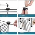 thumbnail image 4 of Valla para Mascotas,Juegos de 24 Piezas de Metal Corral para Mascotas Pequeñas de Bricolaje con Puerta,Parque para Mascotas,Jaula Modular para Animales Pequeños,Gatito,Cachorro,Cjos,Cobayas, 4 of 11