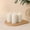 White, variant on Balsa Circle 6 White 3x6 in Dripless Round Unscented Pillar Candles Party Wedding Reception Centerpieces Event Home Decorations Supplies