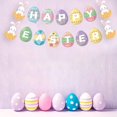 thumbnail image 2 of Esaierr Easter Flag Bunny Decor Bunny Suit Bunny Ornament Cake Toppers for Easter Bunny Decorations, 2 of 6