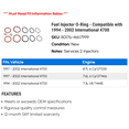 thumbnail image 2 of Fuel Injector O-Ring - Compatible with 1994 - 2002 International 4700 1995 1996 1997 1998 1999 2000 2001, 2 of 2