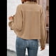 thumbnail image 4 of Chaquetas Informales de para Mujer, Chaquetas con Botones, Blusas de Larga de Moda para Otoño. Albaricoque M, 4 of 7