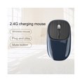 thumbnail image 4 of Gaming Mouse 1000DPI 2.4GHz Rechargeable Portable Wireless Mouse for Office - Red, 4 of 5