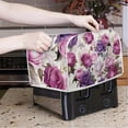 thumbnail image 2 of Yuyamidu 2 Slice Toaster Cover Rose Bread Maker Machine Cover Stain Resistant Wide Slot Appliance Cover for Kitchen Home Decoration Anti Fingerprint and Dust Cover, 2 of 7
