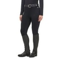 thumbnail image 2 of KERRITS Power Stretch Fleece Full Seat Pocket Riding Tight, Color: Black, Size: L, 2 of 7