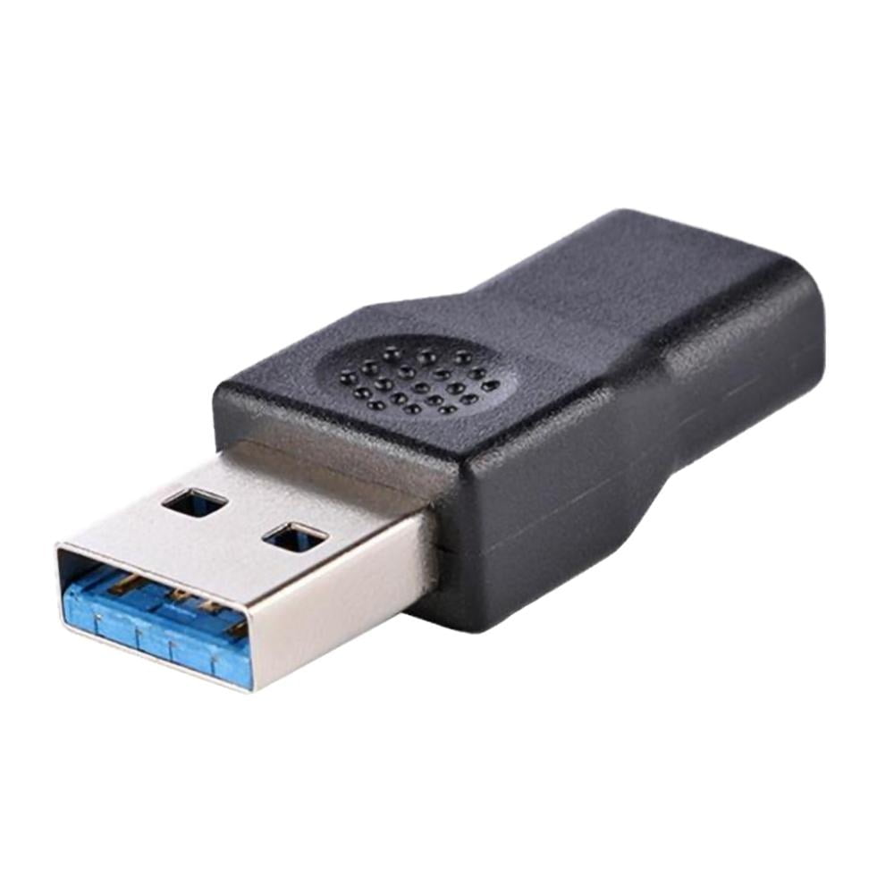 8Eninise Portable USB 3.0 To USB 3.1 Type-C Adapter Converter Male To Female Converter White