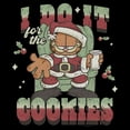 thumbnail image 2 of Womens Garfield I Do It For The Cookies T Shirt, 2 of 5