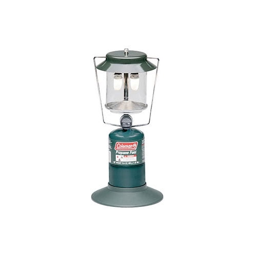 Coleman Two Mantle Compact Propane Gas Lantern for Outdoor Use ...