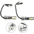 thumbnail image 1 of 2Pcs H3 LED Fog Light Bulb Conversion Kit Super Bright Yellow DRL Lamp 3000K 80W, 1 of 11