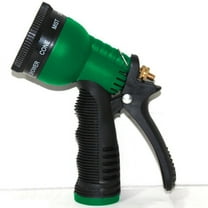 7 Way Patterns Heavy Garden Hose Water Pressure Spray Nozzle Adjustable Sprinkle