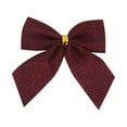 thumbnail image 5 of Fabric Christmas Bows 10PCS Various Styles Lightweight for Christmas Tree Garland Decoration, 5 of 8
