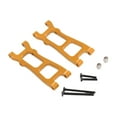 thumbnail image 1 of 2 piezas de brazo de suspensión inferior trasero para coche RC, brazo de suspensión para actualización de control remoto oro, 1 of 9