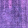 thumbnail image 1 of Ahgly Company Indoor Square Oriental Purple Industrial Area Rugs, 7' Square, 1 of 4