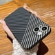 thumbnail image 4 of Funda mate de textura de fibra de carbono ultrafina de lujo para iPhone 15, 14, 13, 11, 12 Pro, XS Max, Mini, XR, 7, 8 Plus, cubierta dura de PC a prueba de golpes, 4 of 5