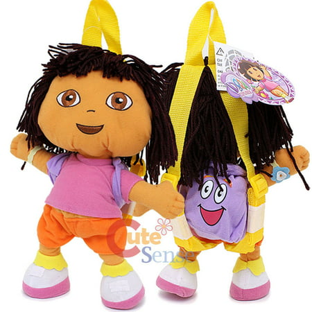Dora The Explorer Dora Plush Doll Bag with Mr Backpack 13