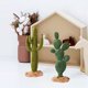 thumbnail image 4 of 3 uds. De decoración Artificial de Cactus falso para interiores, centros de mesa de Cactus vivos, decoración para el hogar y la Oficina, 4 of 4