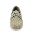 thumbnail image 6 of Rugged Shark Men's Classic Boat Shoes, Genuine Leather with Odor Control Technology, Taupe Grey, Men's Size 9.5, 6 of 6