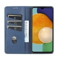 thumbnail image 7 of Jiahe Cover Wallet Case For Samsung Galaxy A53 5G,Credit Card Holder,Flip Book PU Leather Phone Case Kickstand Shockproof Full Body Protection Cover,6.5 inch,Blue, 7 of 7