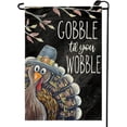thumbnail image 2 of Hello Fall Gnomes Garden Flag, Autumn Fall Gnomes Pumpkin Yard Flag, Burlap Double Sided 12.5x18 Welcome Fall Flag, Thanksgiving Harvest Maple Leaves Yard Outdoor Decoration, 2 of 6