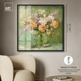 thumbnail image 5 of Vase and Greenery Shadowbox Print Trendy Cowboy Decor by Art Remedy, Black Frame, 40 x 40, 5 of 7