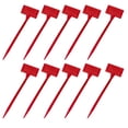 thumbnail image 2 of SPRING PARK 10Pcs/Set Garden Markers Plant Labels, T-Type Plant Tags Outdoor Garden Sign Reusable Waterproof Plant Marker for Nursery Flowers Potted, 2 of 7