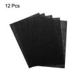 thumbnail image 3 of Uxcell 12 Pcs Soft Felt Sheets Fabric Craft Sheets Black 7.87" x 11.81", 3 of 7