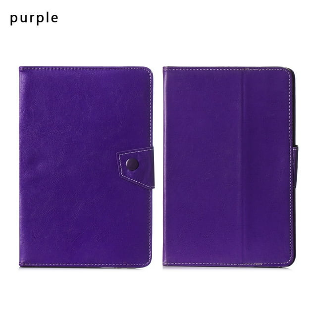 7 8 9 10.1 inch Universal Tablet Case Flip Stand Cover For iPad Samsung Huawei Lenovo Android Hard PC Tablet Protective Shell Purple Universal 10 inch