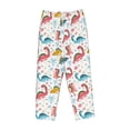thumbnail image 4 of Balery Dinosaur print Women's Pajama Pants,Ultra Lightweight Pjs,Lounge Pant-X-Large, 4 of 9