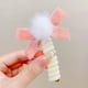 thumbnail image 1 of Lazo para el pelo con cable telefónico y nudo para mujer, cuerda elástica de goma para el pelo, lazo para niña, accesorios para el pelo, anillo elástico, 1 of 4