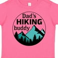 thumbnail image 4 of Inktastic Dad's Hiking Buddy with Mountains and Trees Boys or Girls Toddler T-Shirt, 4 of 5