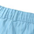 thumbnail image 4 of IROINNID Mens Striped Pleated Pants High Waist Casual Dress Trousers with Belt Loops Side Pockets Relaxed Fit Business Work Commute Bottoms, 4 of 9
