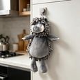 thumbnail image 6 of Wild Animals Chenille Hanging Towel,Ultra Soft Absorbent Fast-Drying Fuzzy Hand Towel,Machine Washable,Cute Fuzzy for Bathroom,Kitchen,Home Decor, 6 of 6