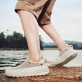 thumbnail image 5 of Men's Fashion Casual Summer Large Mesh  for Outdoor Water Play, Thick-Soled Anti-Slip Wear- Comfortable Sports Beach Shoes Breathable Hollow-Out Quick-Drying Water-Interference Wading Shoes, 5 of 10