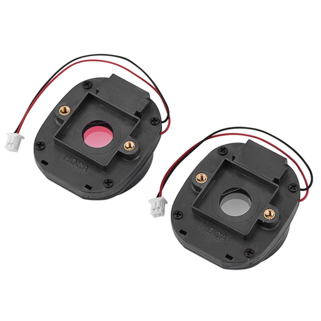 2 soportes de montaje de lente CS con corte IR, filtro dual IRC, interruptor día/noche para cámara CCTV IP HD.