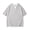 Grey, variant on Shirts for Men Solid Color Short Sleeve Crew Neck Casual Slim Fit Layered Comfortable Summer Tee Home Party Black Mens T Shirts