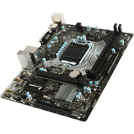 Socket 478 Matx Motherboard - MSI H110M PRO-D mATX Motherboard Intel H110 Socket 1151