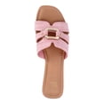 thumbnail image 4 of Time and Tru Women's Hardware Slide Sandals, 4 of 6